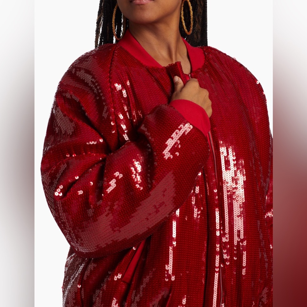 LaQuan Smith Sequin Jacket - Picture 3 of 13
